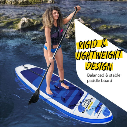 Bestway Hydro-Force SUP Allround Board-Set, Oceana, 305 x 84 x 12 cm, mit Kajak-Sitz und Paddel, Mehrfarbig